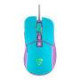 Mouse Ocelot Creators Alambrico/Azul Con Morado/Rgb/7 Botone