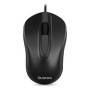 Mouse Optico Quaroni Alambrico Color Negro 1200 Dpi