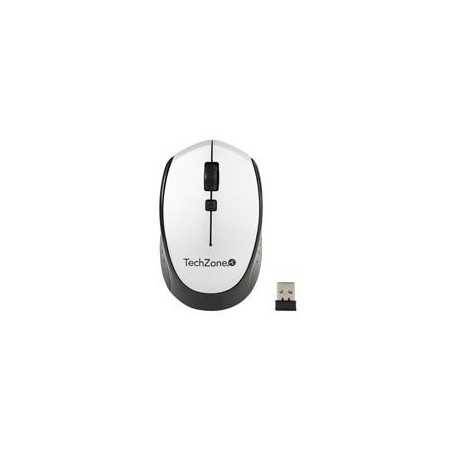 Mouse Techzone Tz19Mou01-Inapl Optico Nano Usb Botones Plata