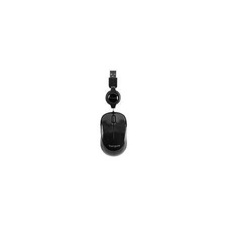 Mouse Optico Targus Amu75Us, Compacto, Usb, Color Negro