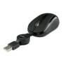 Mini Mouse Optico Retractil Easy Line By Perfect Choice Negr