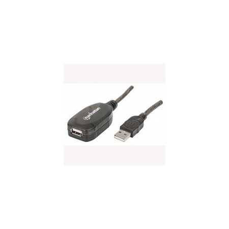 Cable Usb,Manhattan,150958, V2.0 Ext. Activa 20.0M Negro