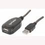 Cable Usb,Manhattan,150958, V2.0 Ext. Activa 20.0M Negro