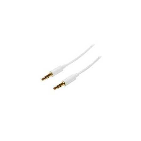 Cable De Audio De 2M Delgado Slimline - Estereo Mini Jack Pl