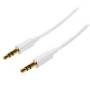 Cable De Audio De 2M Delgado Slimline - Estereo Mini Jack Pl