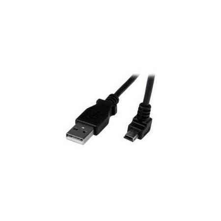 Cable Adaptador 2M Usb A Macho A Mini Usb B Macho Acodado En