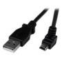 Cable Adaptador 2M Usb A Macho A Mini Usb B Macho Acodado En