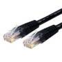 Cable De 3M Negro De Red Gigabit Cat6 Ethernet Rj45 Utp Mold