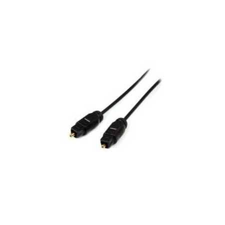 Cable De 3M Toslink Audio Digital Optico Spdif Delgado - Neg