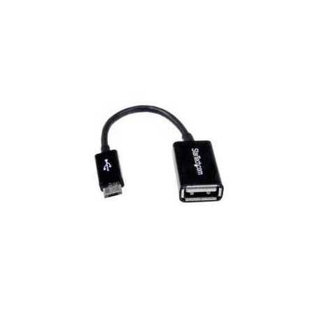 Cable Adaptador De 12Cm Micro Usb Macho A Usb A Hembra Otg P