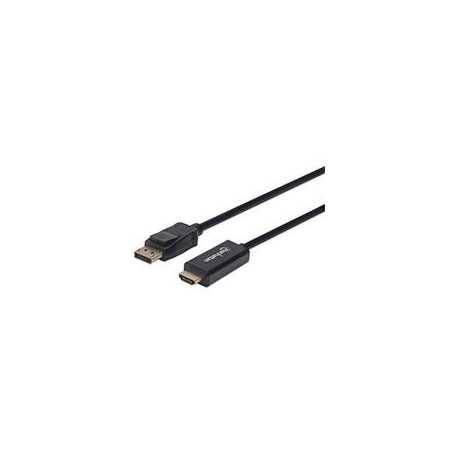 Cable Displayport,Manhattan,153188, - Hdmi M-M 1080P  3.0M