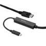 Cable Adaptador De 3M Usb-C A Displayport 4K 60Hz - Negro -