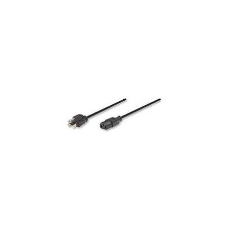 Cable Corriente,Manhattan,300179, Cpu/Mon-Pared 1.8M