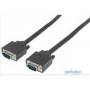 Cable Svga ,Manhattan,312721, Monitor 8Mm Hd15M-M  4.5M