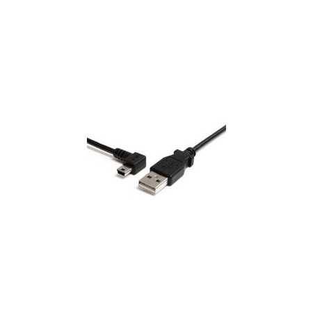 Cable De 91Cm Usb 2.0 Acodado A La Izquierda Mini B - Cable