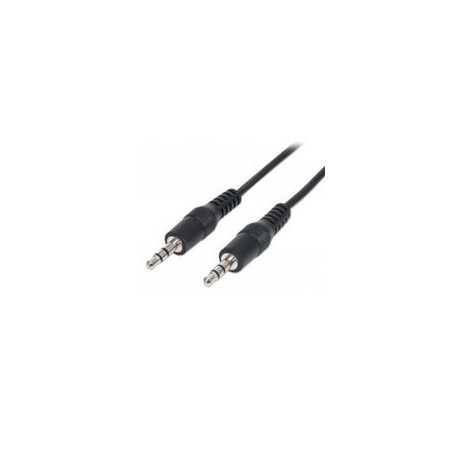 Cable Audio,Manhattan,334594, Estereo 3.5Mm M-M 1.8M Negro