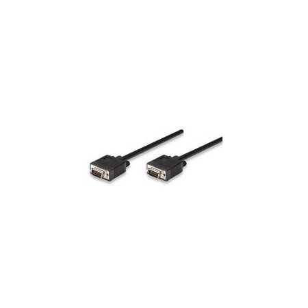 Cable Svga ,Manhattan,371377, Monitor 8Mm Hd15M-M 11.0M