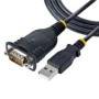 Cable De 1M Usb A Serial, Convertidor Db9 Macho Rs232 A Usb,