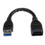 Cable De 15Cm Extensor Usb 3.0 - Alargador Usb 3.0 Superspee