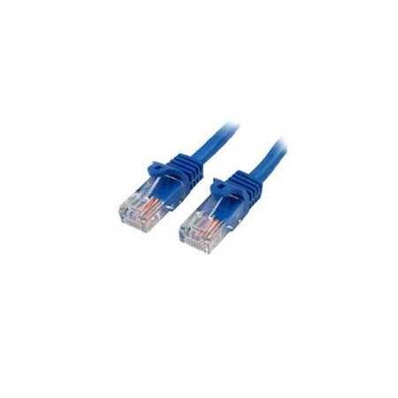 Cable De 2M Azul De Red Fast Ethernet Cat5E Rj45 Sin Enganch