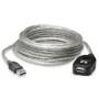 Cable Usb,Manhattan,519779, V2.0 Ext. Activa 4.9M