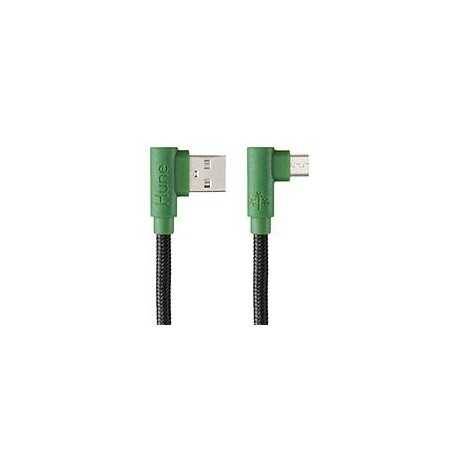 Cable Micro Usb Hune Hiedra Sustentable Trenzado Carga Rapid