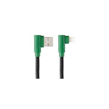 Cable Lightning Hune Hiedra Sustentable Trenzado 90ª 1.2M Co