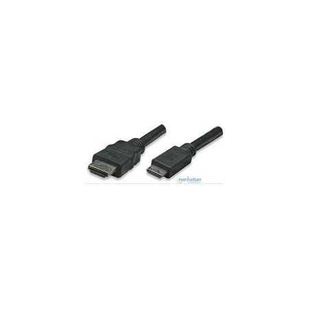 Cable Hdmi,Manhattan,304955, Mini-Hdmi 1.8M Bolsa