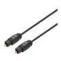 Cable Audio,Manhattan,356060, Toslink M-M 1.0M Negro