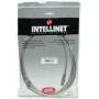 Cable Patch,Intellinet,318921, 1.0M 3.0F Cat 5E Utp Gris