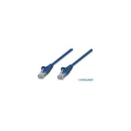 Cable Patch,Intellinet,318983,  2.0M( 7.0F) Cat 5E Utp Azul