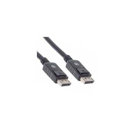 Cable Displayport,Manhattan,307093, V1.2 M-M 3.0M Negro 4K60