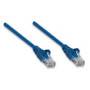 Cable Patch,Intellinet,319874,  7.6M(25.0F) Cat 5E Utp Azul