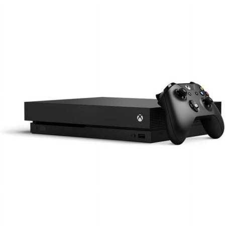 Restaurado Microsoft Xbox One X 1TB, consola de juegos 4K Ultra HD, negro (restaurado)