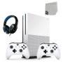 Consola de juego de 1 TB de Microsoft 234-00051 Xbox One S White 1TB con 2 controlador incluido con Call of Duty-Black O