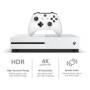 Microsoft 234-00051 Xbox One S White 1TB Consola de juego con 2 controlador incluido con Assassin's Creed- Odyssey Bolt