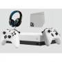 Consola de juego Microsoft Xbox One X 1TB White con 2 controlador incluido con el paquete de Axtion FIFA 19 Bolt como nu