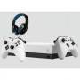 Microsoft 234-00051 Xbox One S White 1TB Gaming Console 2 Controlador incluido el paquete de axción de perno utilizado