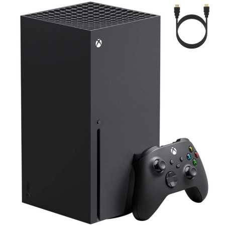 Microsoft Xbox Series X Gaming Bundle, Xbox Series X 1TB Consola, Xbox Wireless Controller Carbon Black, con accesorios