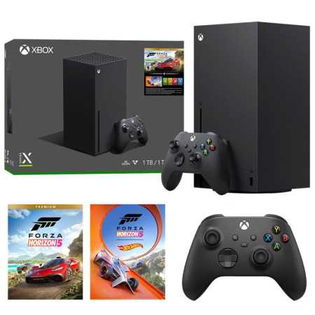 Microsoft Xbox Series X 1TB SSD Forza Horizon 5 + Bundador de controlador inalámbrico