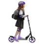 Halo Rise sobre Supreme Big Wheel Scooter - Purple - Diseñado para todos los corredores (unisex) - ruedas de 200 mm, aju