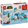 LEGO Super Mario Penguin Family Snow Adventure Expansion Set, Gift para jugadores, niños y niñas 71430