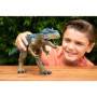 Jurásico Mundo despiadado Rampaging Allosaurus Dinosaur Toy con ataque con chomp, picos, rugido