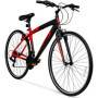 Hyper Bicycle 700C Spin Fit Spin Fit Bike, negro y rojo