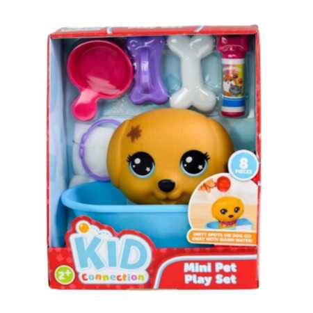 Connection Kid Connection Pet Dog Juego de juego con característica de cambio de color, 8 piezas