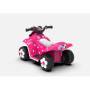 El mejor viaje en los coches Minnie Mouse Quad 6V Batery -Operated Quad