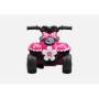 El mejor viaje en los coches Minnie Mouse Quad 6V Batery -Operated Quad