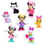 Disney Junior Minnie Mouse Ruse de 7 piezas coleccionables figuras, juguetes para niños para 3 up up