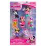 Disney Junior Minnie Mouse Ruse de 7 piezas coleccionables figuras, juguetes para niños para 3 up up