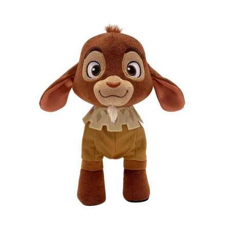 Disney Wish Walk 'n Talk Valentino Plush Despeing Goat, juguete de felpa interactivo de 11 pulgadas, animal relleno con